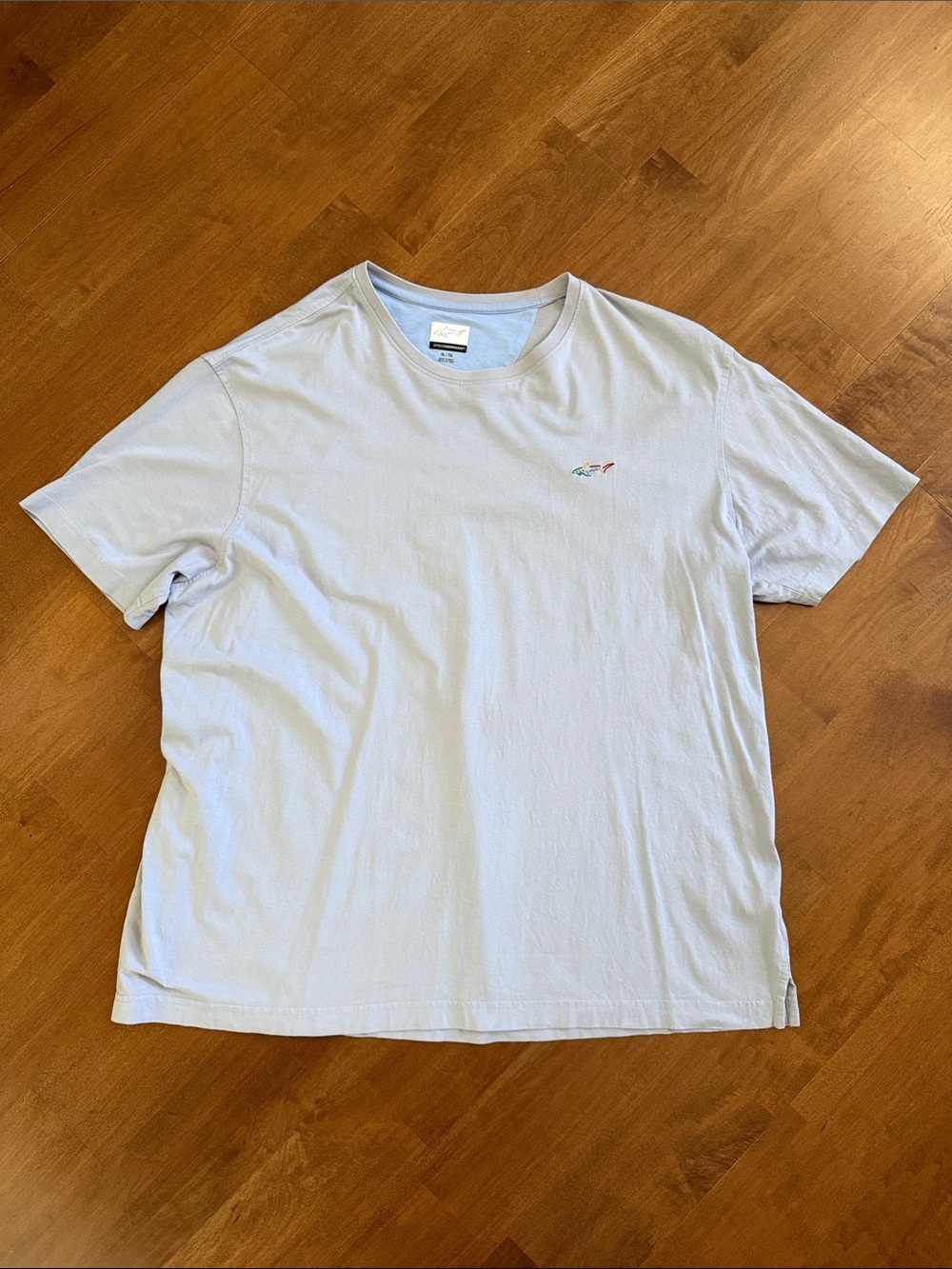 GREG NORMAL Light Blue Shark Tee